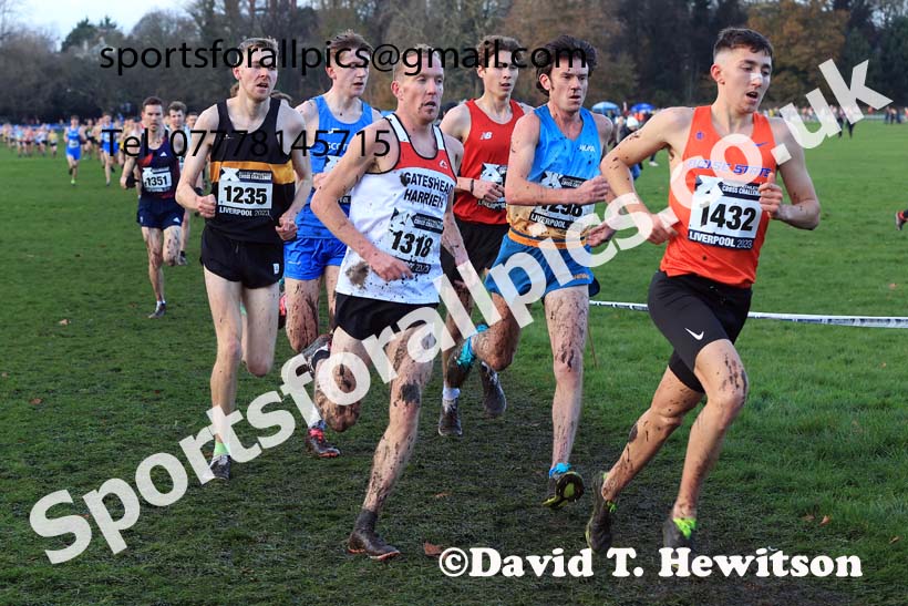 Senior Men and Under-23s, 2023 British Athletics Cross Challenge, Sefton Park, Liverpool. Photo: David T. Hewitson/Sports for All Pics